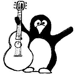 Tuxguitar: Pinguin mit Acoustic