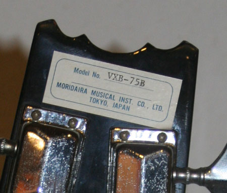 Mordaira Musical Instruments Type VXB-75B